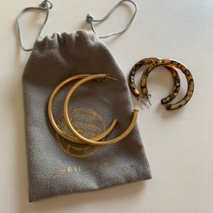 Sheila Fajl Gold Hoops (2.5)